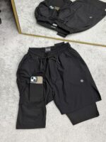 Şort içi Tayt 2 In 1 telefon cep + havluluk Gym Ve Fitness iç Astarlı - Görsel 6