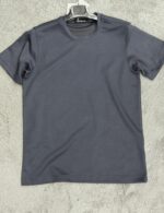 Modal %100 Yumuşak Dokulu Sıfır Yaka T-shirt - Görsel 3