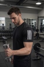 Tişört Mesh Kumaş (Hava Alan Delikli Yapı) Gym&Fitness - Görsel 2