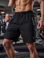 Hızlı Kuruma Micropoly Gym, Fitness, deniz, antrenman Outdoor Şort